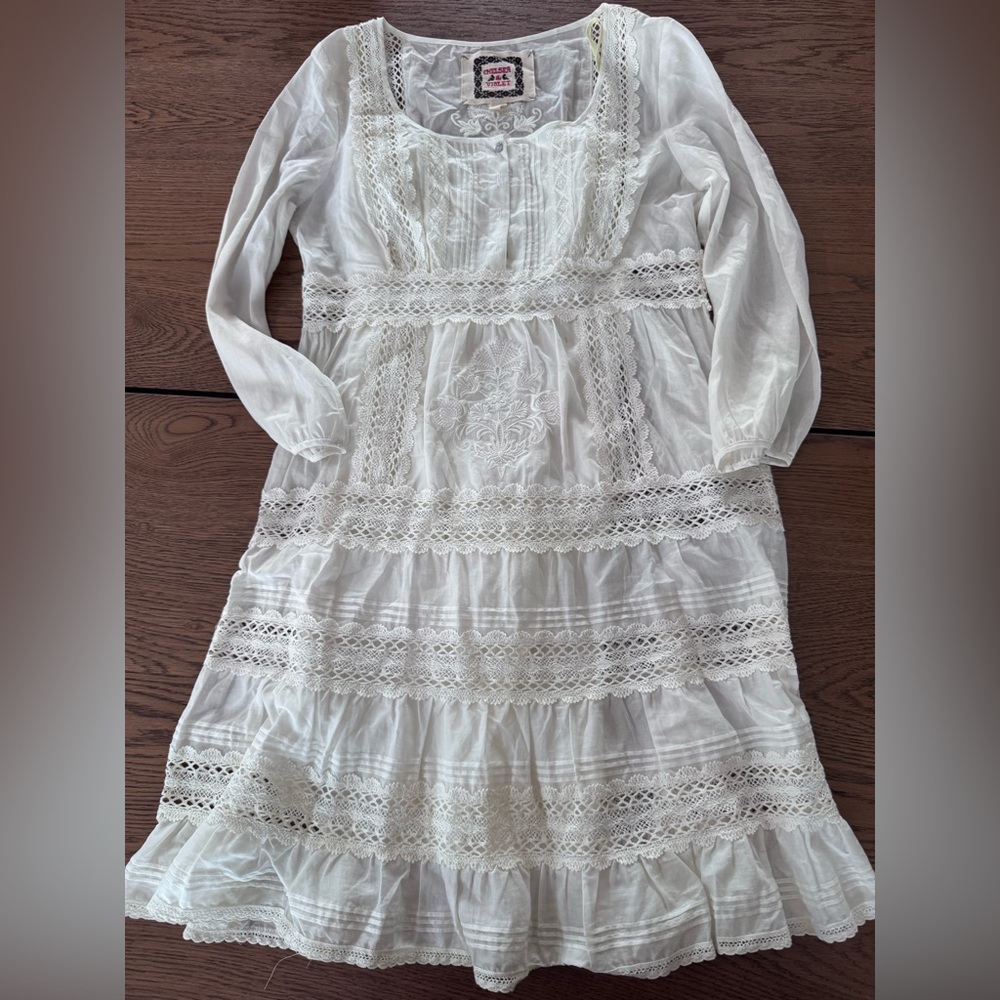 White Chelsea & Violet dress